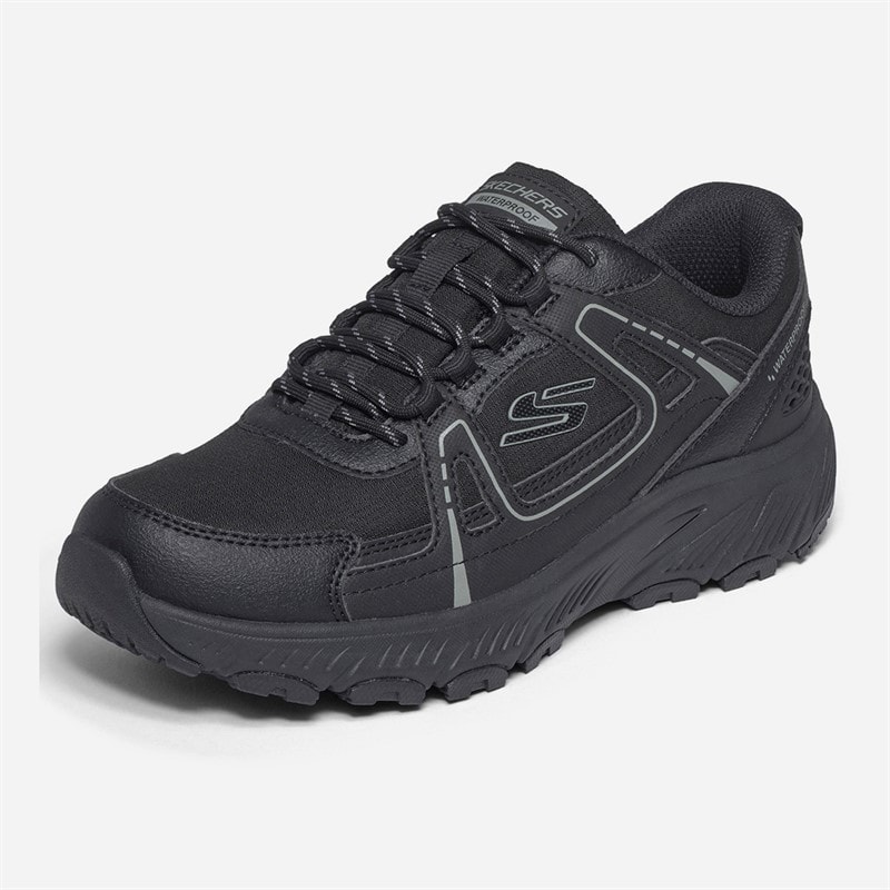 Dame skechers hillcrest 2.0 sneakers Sort - Billede 3