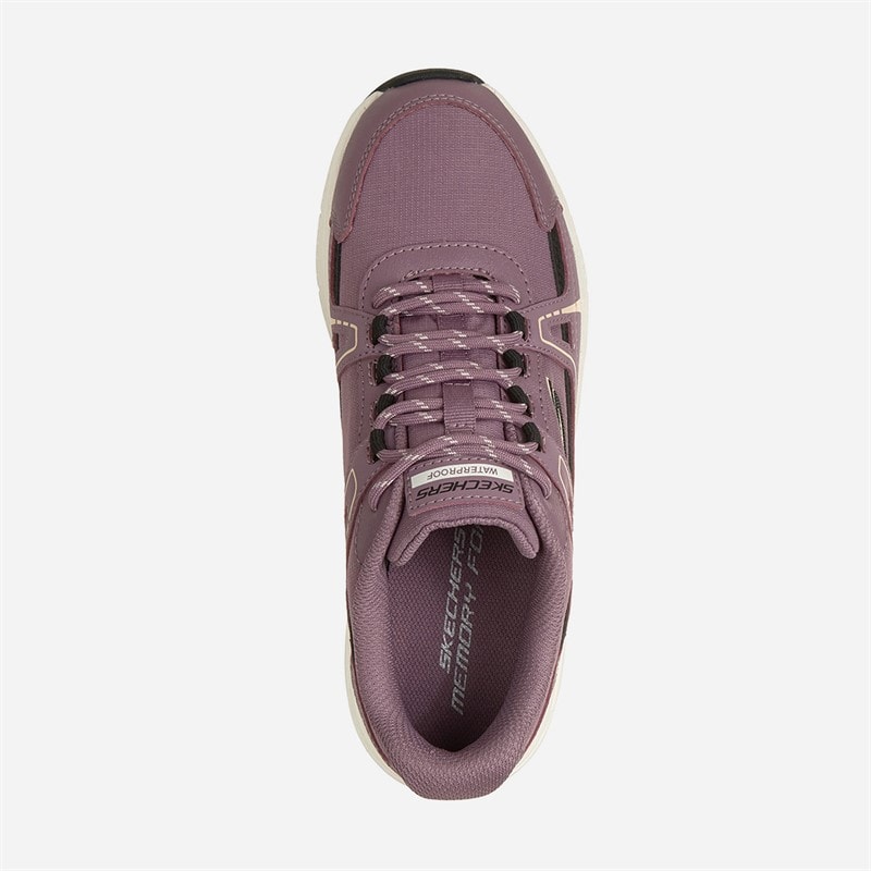 Dame skechers hillcrest 2.0 sneakers Mauve - Billede 4
