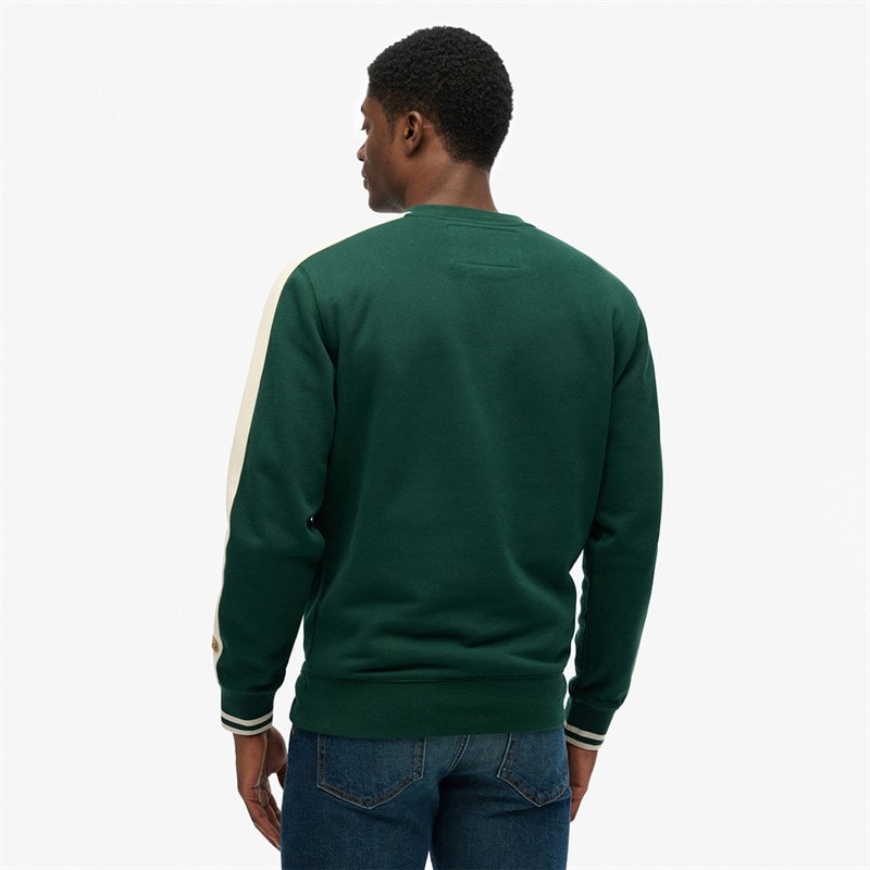 Herre athletic club sweatshirt Enamel Green - Billede 2