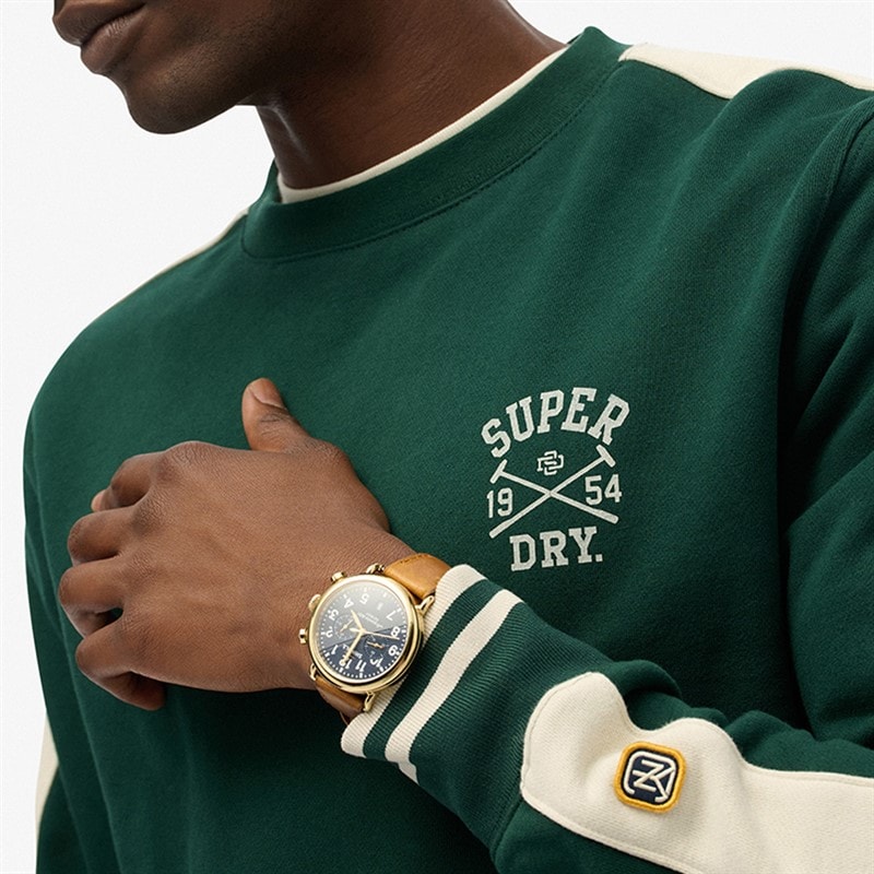 Herre athletic club sweatshirt Enamel Green - Billede 3