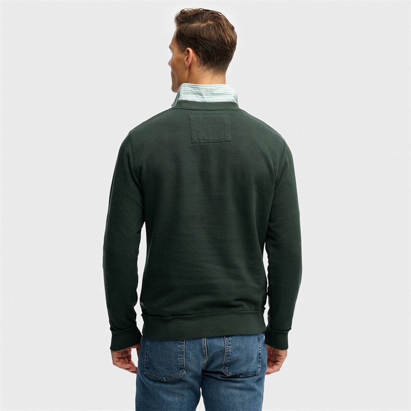 Herre vintage atletisk tonet sweatshirt Eagle Green - Billede 2