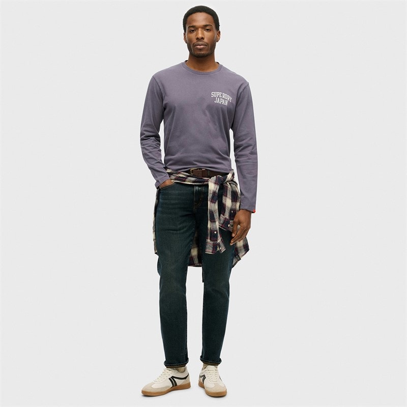 Herre atletisk t-shirt Greystone - Billede 4