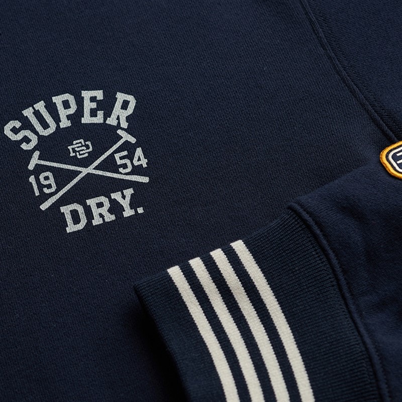 Herre athletic club sweatshirt Nautical Navy - Billede 5