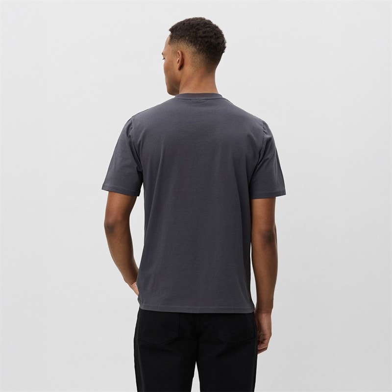 Les Deux Herre Core Kontrast T-shirt Asphalt - Billede 2