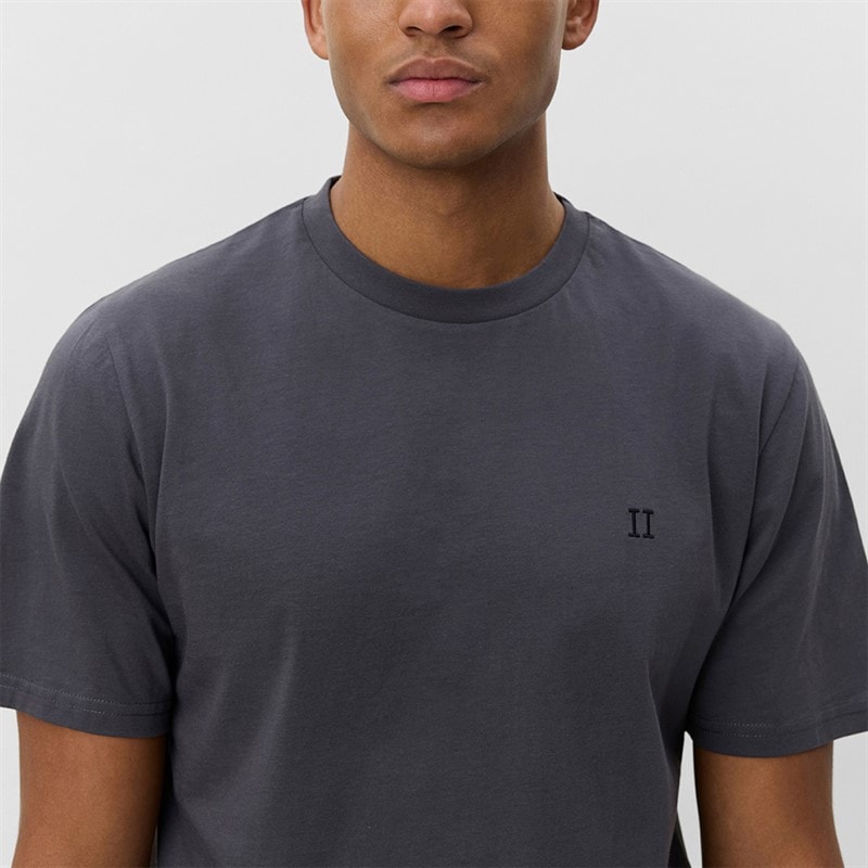 Les Deux Herre Core Kontrast T-shirt Asphalt - Billede 3