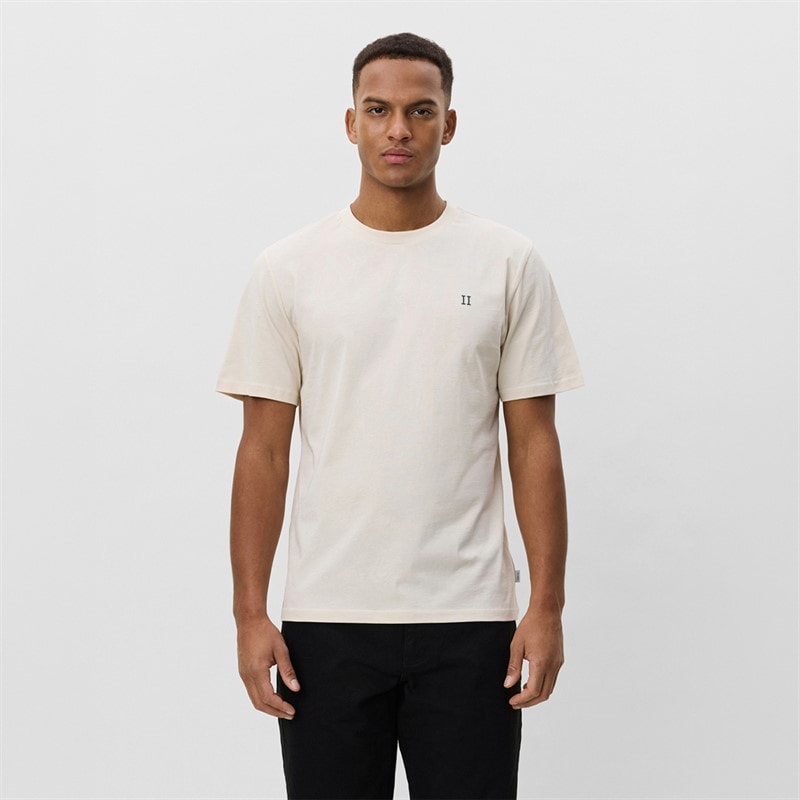 Les Deux Herre Core Kontrast T-shirt Ivory