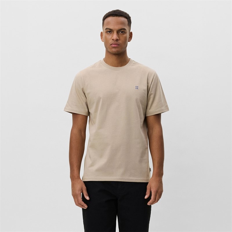 Les Deux Herre Core Kontrast T-shirt Dark Sand