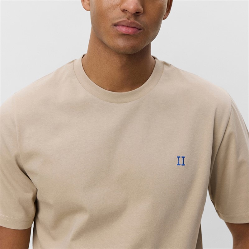 Les Deux Herre Core Kontrast T-shirt Dark Sand - Billede 3