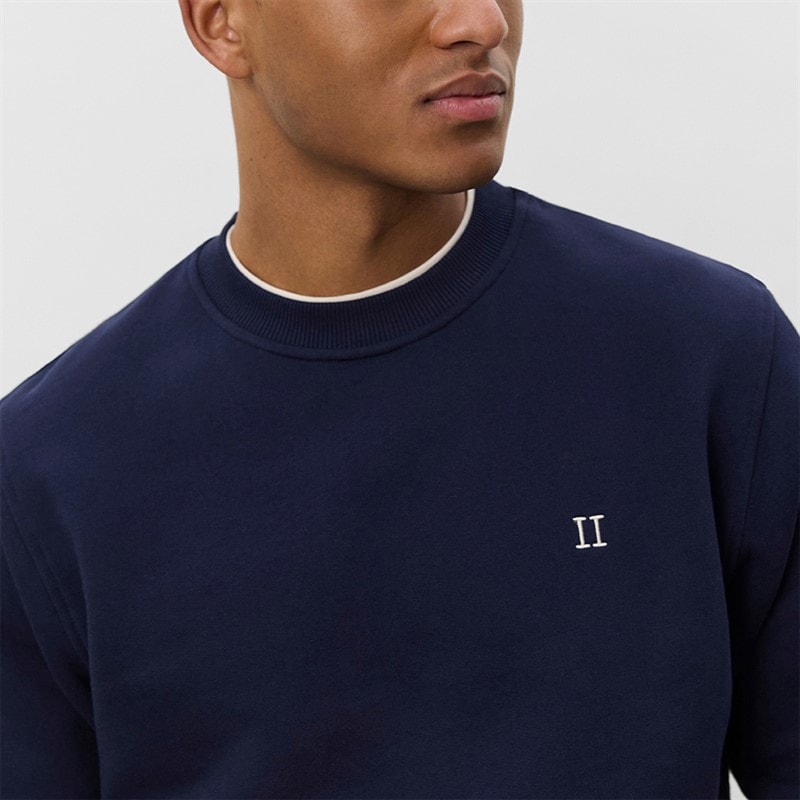 Les Deux Herre Core Kontrast Sweatshirt Dark Navy - Billede 3