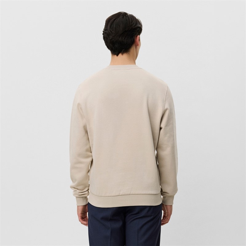 Les Deux Herre Andrew Sweatshirt Light Sand - Billede 2