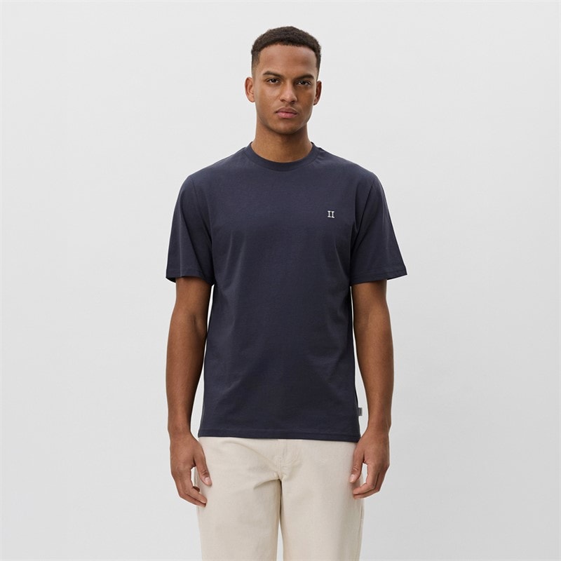 Les Deux Herre Core Kontrast T-shirt India Ink Blue