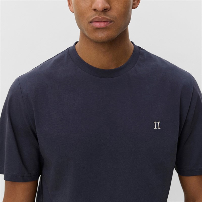 Les Deux Herre Core Kontrast T-shirt India Ink Blue - Billede 3