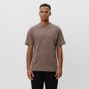 Les Deux Herre Core Kontrast T-shirt Mountain Grey Brown