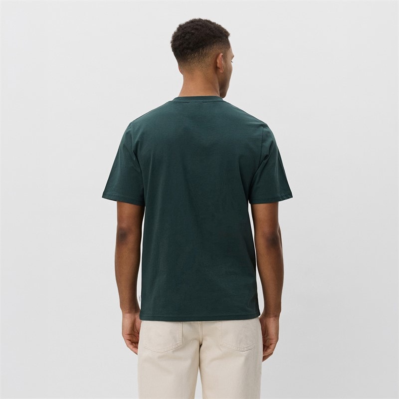 Les Deux Herre Core Kontrast T-shirt Pine Green - Billede 2