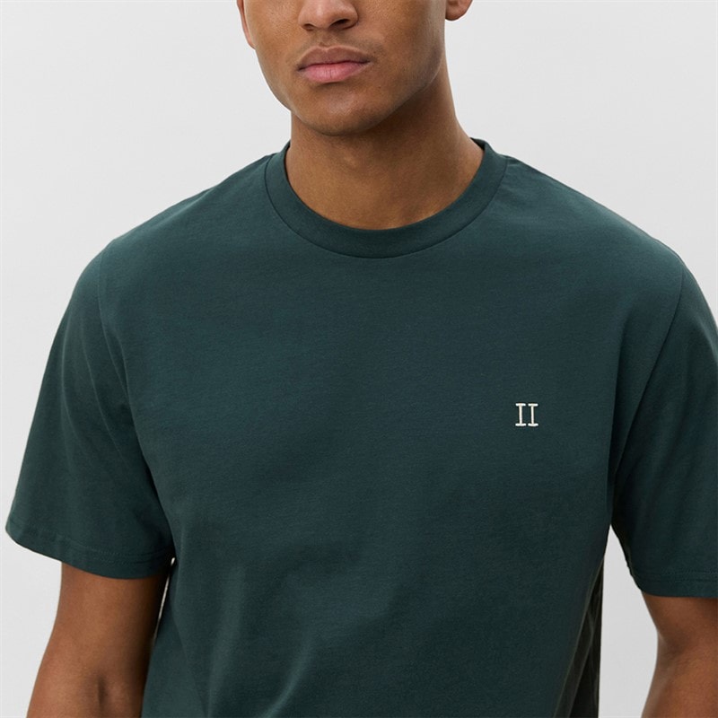 Les Deux Herre Core Kontrast T-shirt Pine Green - Billede 3
