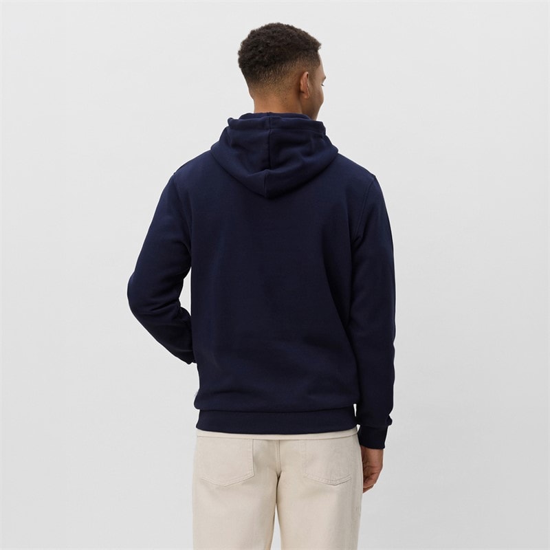 Les Deux Herre Core Kontrast Hættetrøje Dark Navy - Billede 2