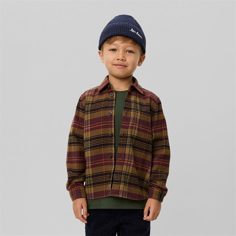 Les Deux Drenge Lennon Tern Overshirt Fudge