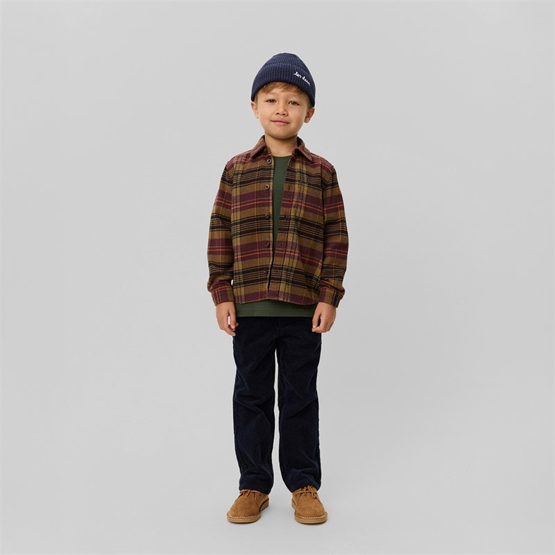 Les Deux Drenge Lennon Tern Overshirt Fudge - Billede 4