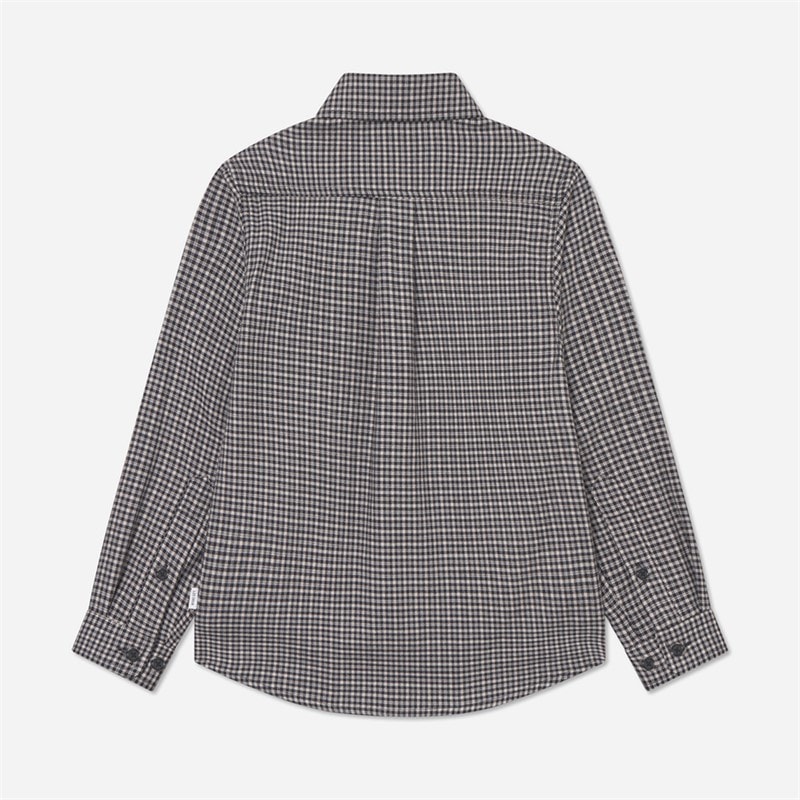 Les Deux Drenge Konrad Tern Flannel Skjorte Gargoyle - Billede 2