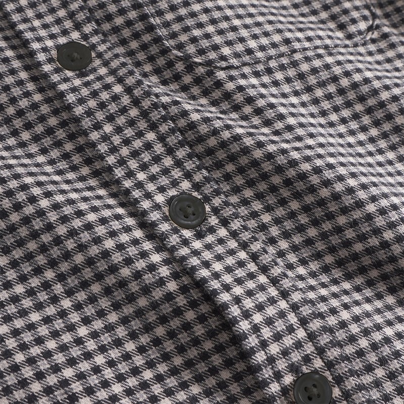 Les Deux Drenge Konrad Tern Flannel Skjorte Gargoyle - Billede 3