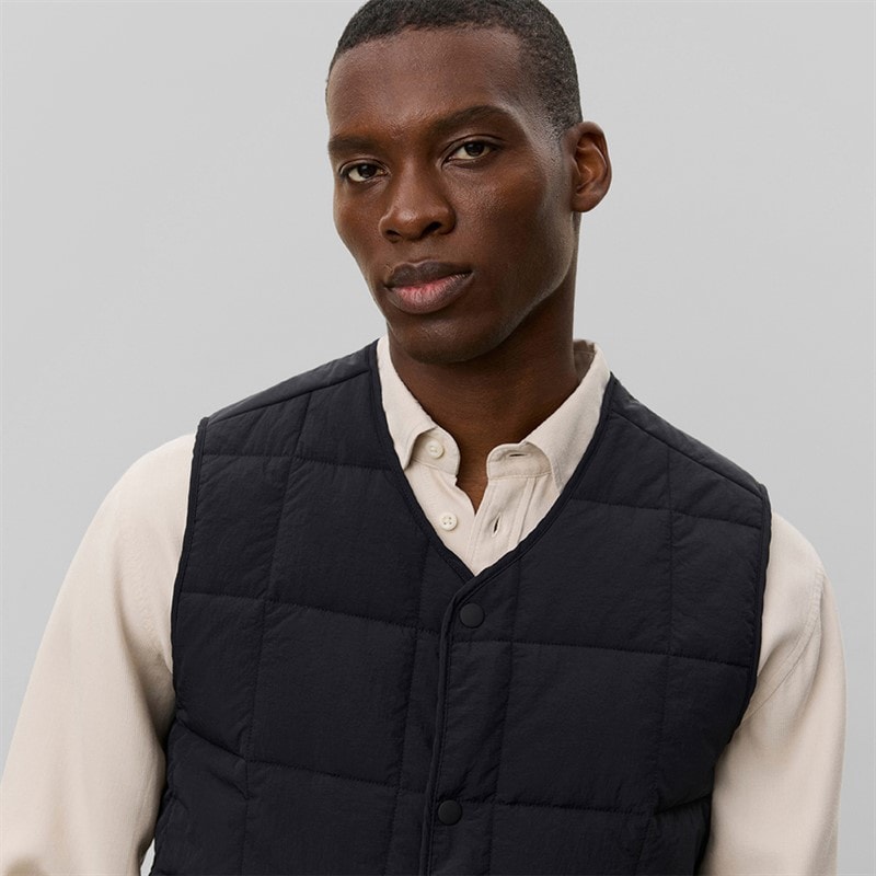 Les Deux Herre Matt Vest Sort - Billede 3