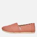 TOMS Dame Canvas Alpargata Espadriller Lyserød
