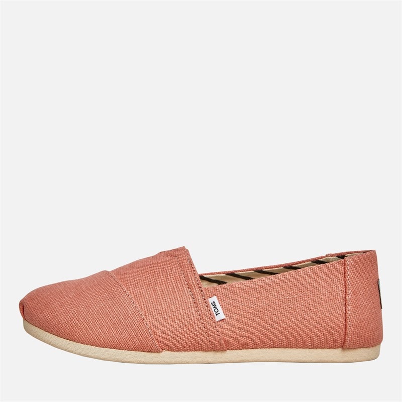 TOMS Dame Canvas Alpargata Espadriller Lyserød