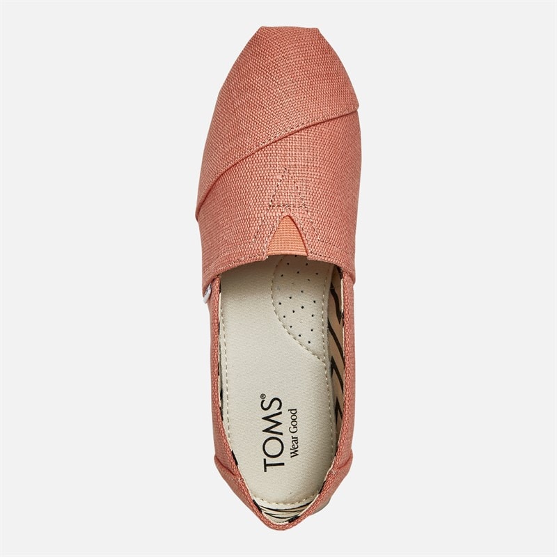 TOMS Dame Canvas Alpargata Espadriller Lyserød - Billede 4