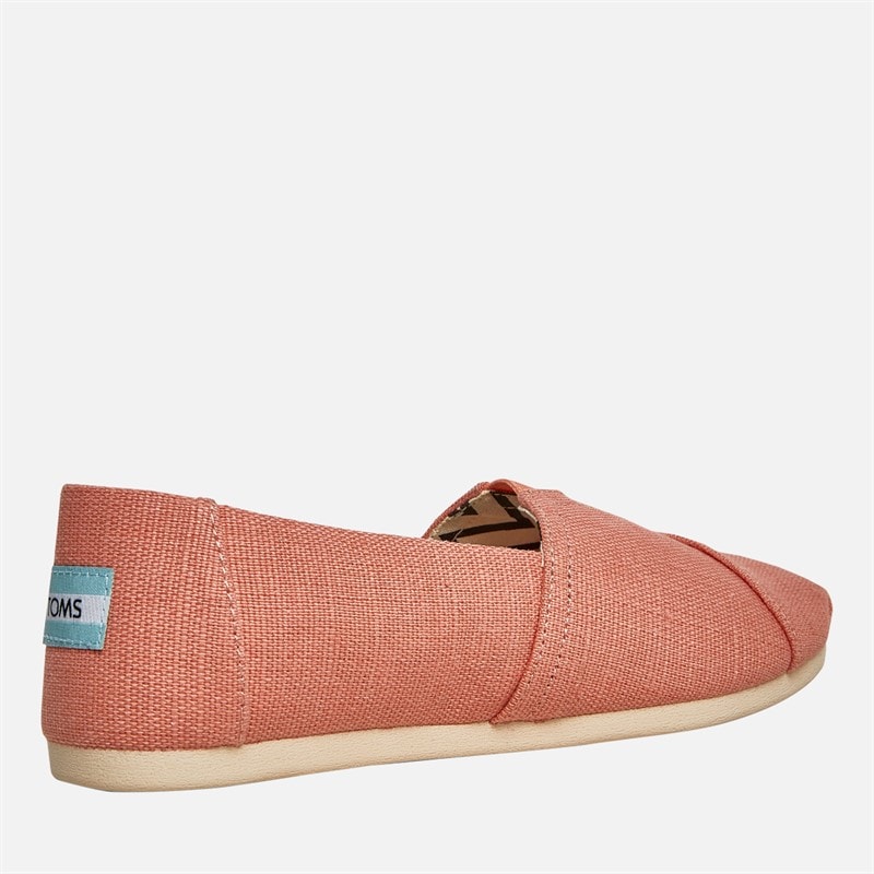 TOMS Dame Canvas Alpargata Espadriller Lyserød - Billede 5