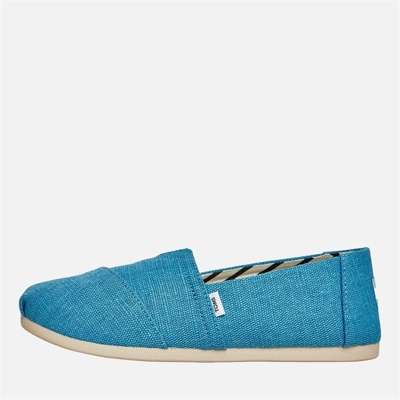 TOMS Espadriller i lærred til kvinder Island Blå