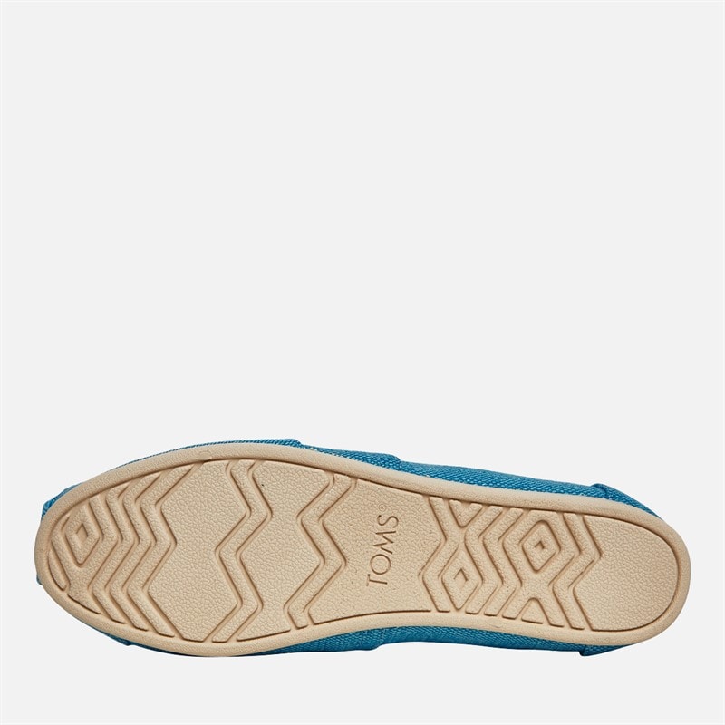 TOMS Espadriller i lærred til kvinder Island Blå - Billede 2