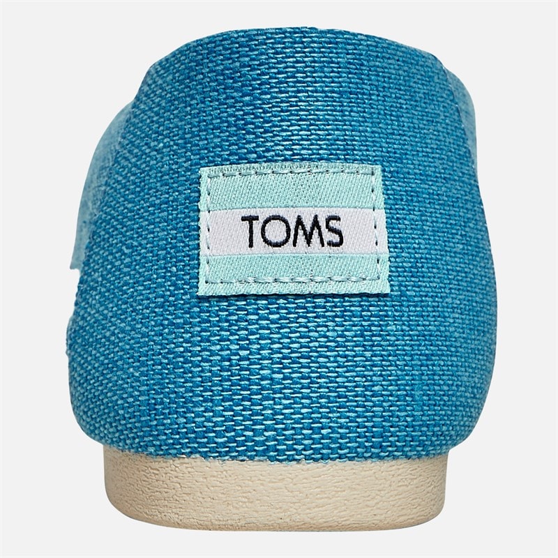 TOMS Espadriller i lærred til kvinder Island Blå - Billede 3