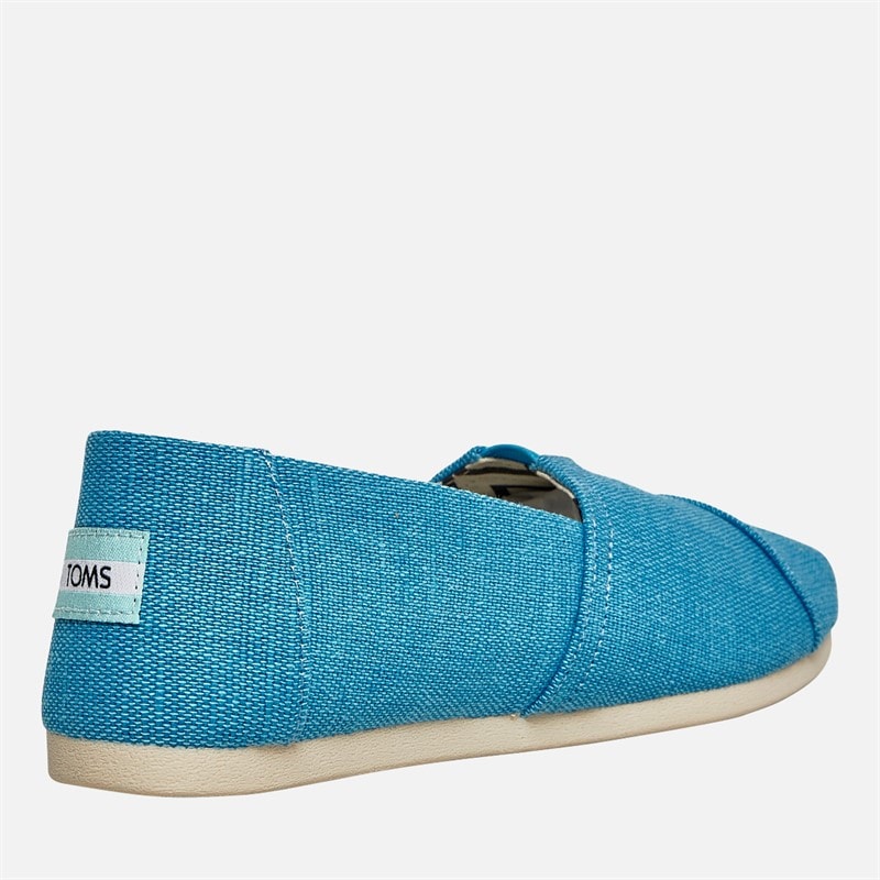 TOMS Espadriller i lærred til kvinder Island Blå - Billede 5