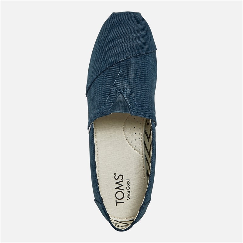 TOMS Herresko Canvas Alpargata Espadriller Mørk Indigo - Billede 4