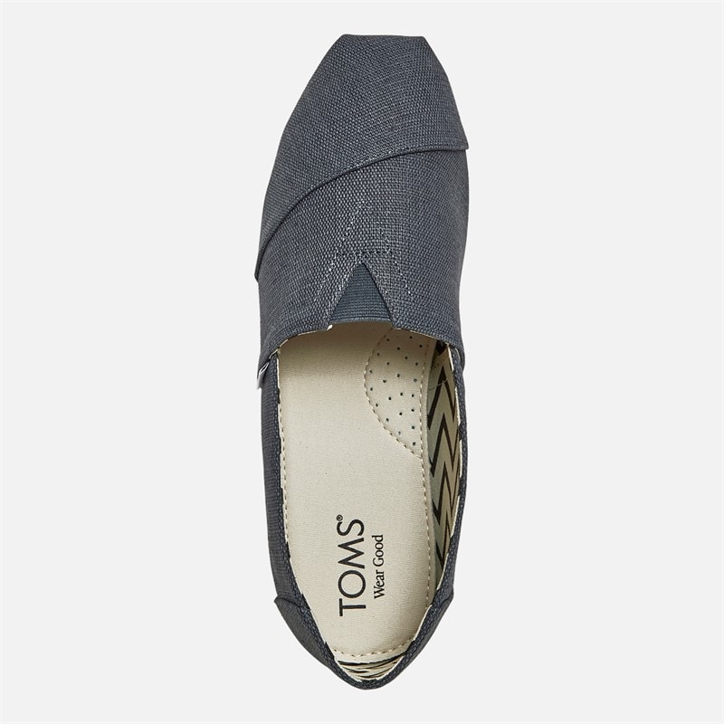 TOMS Herresko i lærred Espadriller Mørkeblå - Billede 4