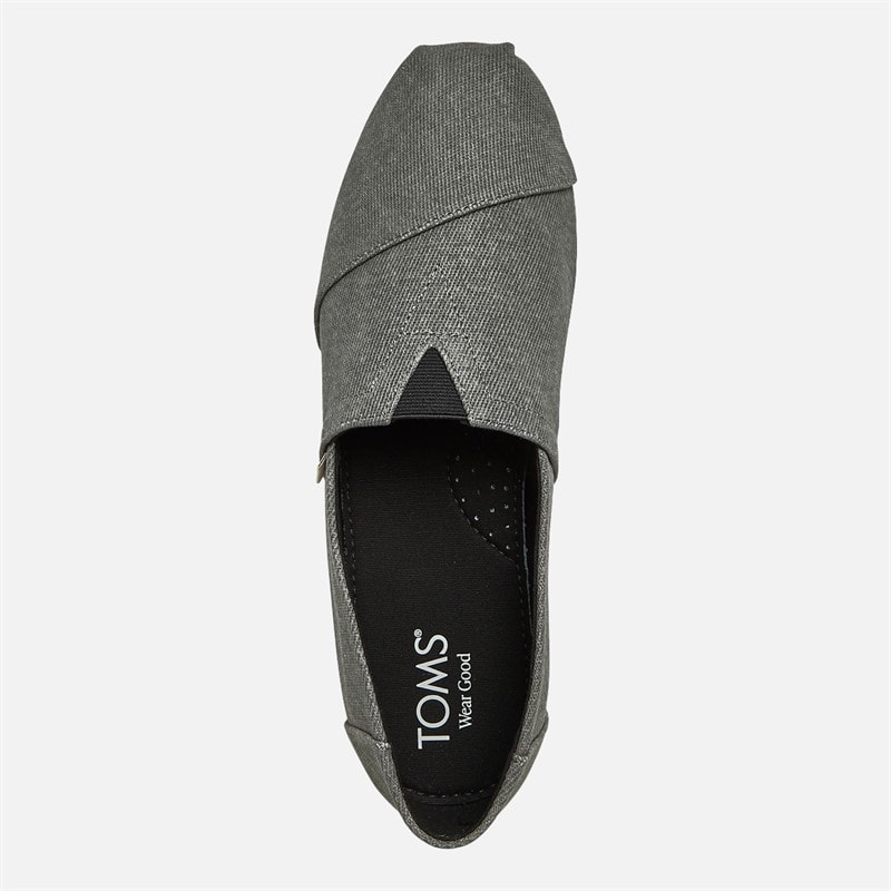 TOMS Herresko Canvas Espadriller Sort Distressed - Billede 4