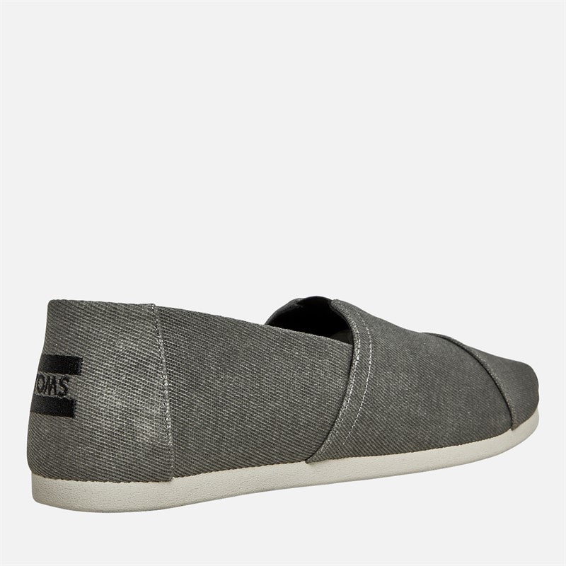TOMS Herresko Canvas Espadriller Sort Distressed - Billede 5