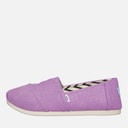 TOMS Dame canvas alpargata espadriller Lilla