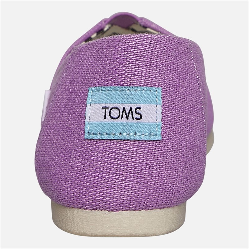 TOMS Dame canvas alpargata espadriller Lilla - Billede 3