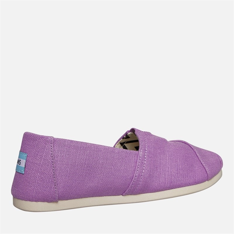 TOMS Dame canvas alpargata espadriller Lilla - Billede 5