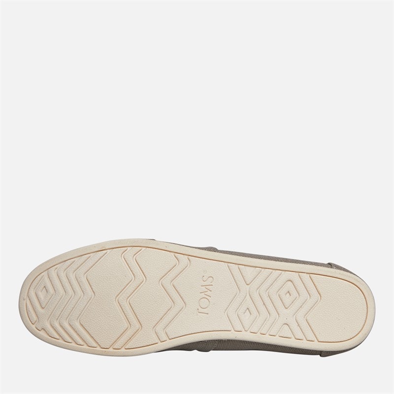 TOMS Herre Canvas Alpargata Espadriller Grå - Billede 2