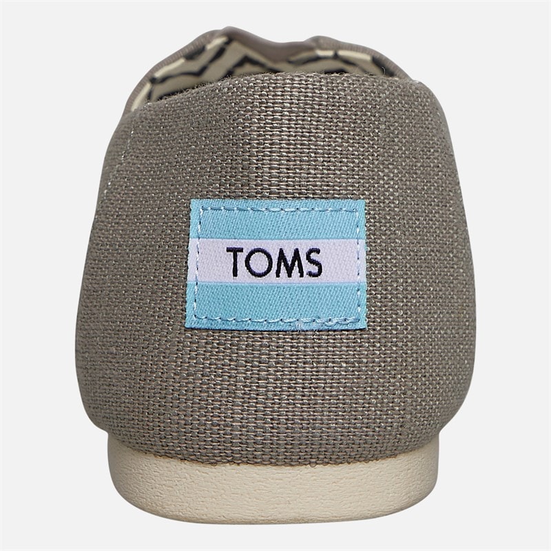 TOMS Herre Canvas Alpargata Espadriller Grå - Billede 3