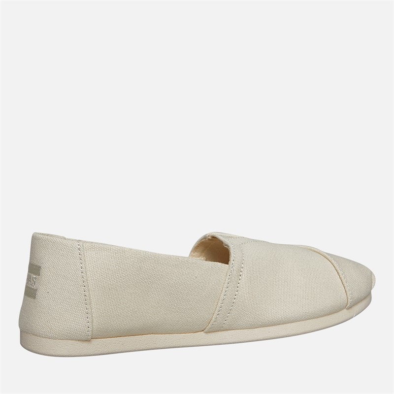 TOMS Dame Canvas Alpargata Espadriller Cream - Billede 5