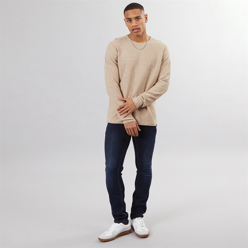 Solid Herre Tulio Hybrid Jeans Med Lige Ben Blå - Billede 4