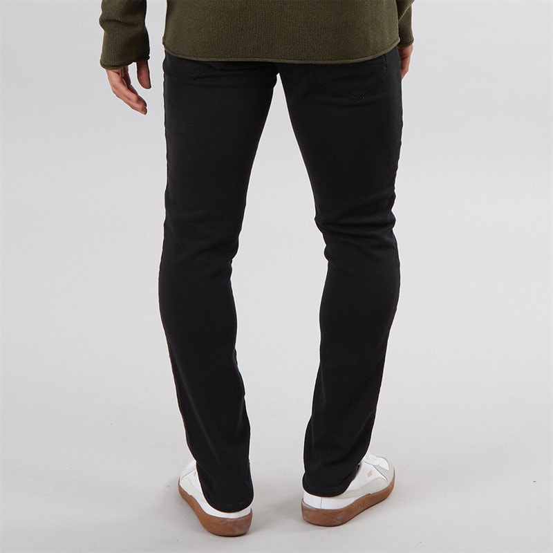 Solid Herre Tot Hybrid Jeans Med Lige Ben Sort - Billede 2