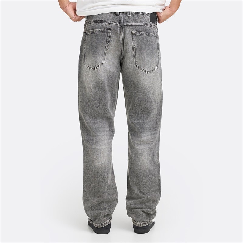 Solid Herre Denim Jeans Grå Denim - Billede 2