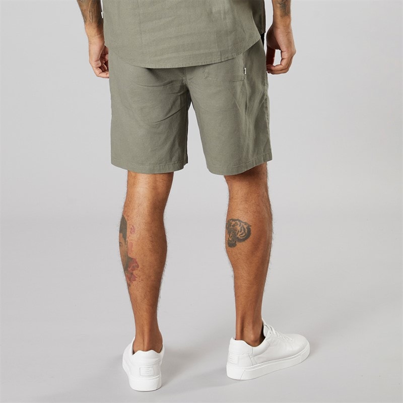 Solid Herre Shorts Dusty Olive - Billede 2