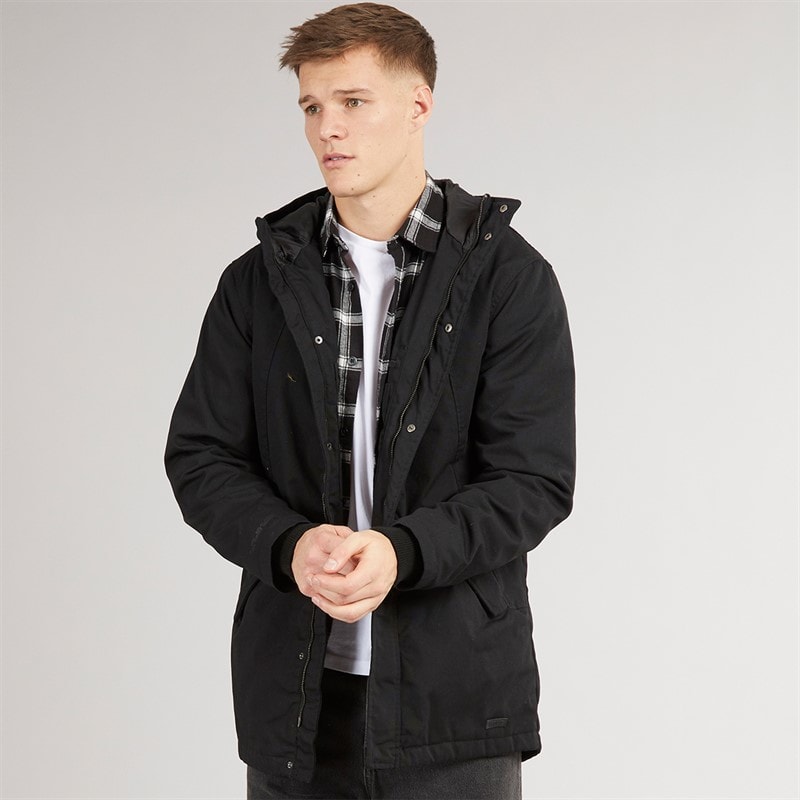 Solid Herre Elan Efterårsjakke True Black - Billede 1