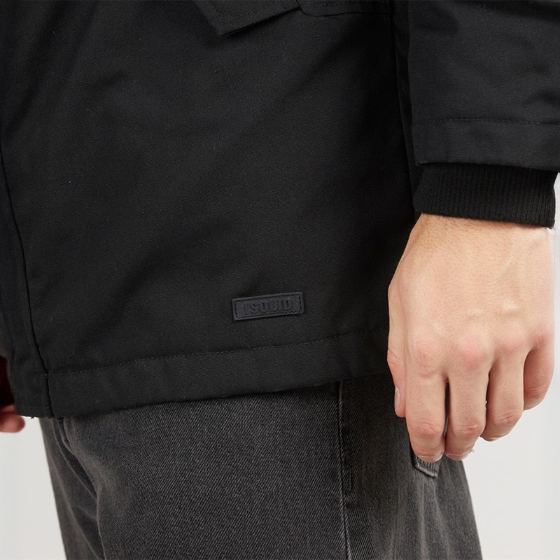 Solid Herre Elan Efterårsjakke True Black - Billede 3
