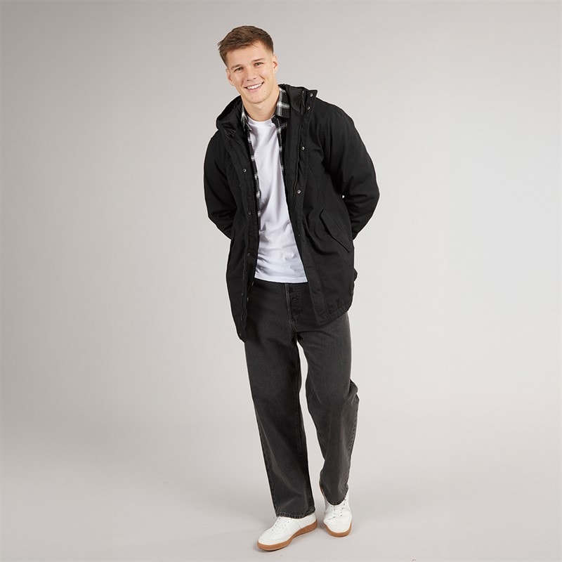 Solid Herre Elan Efterårsjakke True Black - Billede 4